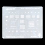 Qianli bunmblebee pochoirs bga reballing planting tin plate pour iphone xs / xs max / xr