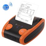 Qs - 5806 imprimante thermique portative de re�u de position de bluetooth de 58mm (orange)