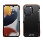R - just ironwood man humbood metal + bo�te bumper cas de protection pour iphone 13