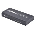 Répartiteur de commutateur ultra hd 4k ays - 14v20 hdmi 2. 0 1x4 (noir) Répartiteur de commutateur ultra hd 4k ays - 14v20 hdmi 2. 0 1x4 (noir)