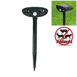 Rpulsif animal puissant  nergie solaire ultrasonique avec le capteur de pir et le capteur de lumire, ...