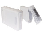 Rservoir de stockage de disque dur de 3, 5 pouces (blanc)