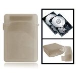 Rservoir de stockage hdd 2, 5 pouces, support 2x 2, 5 pouces ide / sata hdd (gris)