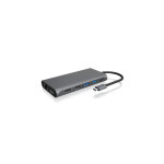 Icy box ib - dk4050 - cpd 12en1 usb - c dock 100w pd