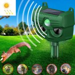Rc - 543 rpulsif solaire extrieur pour chien rpulsif  ultrasons infrarouge pour oiseaux