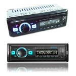 Rcepteur fm de systme stro de lecteur radio dab de voiture 1 din, prise en charge du disque bluetooth ...
