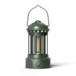 Rechargeable cob portable camping ext�rieur lampe atmosph�re tente lampe r�tro lampe, taille: petit vert ...