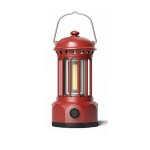 Rechargeable cob portable outdoor camping lampe atmosph�re tente lampe r�tro lampe, taille: grand rouge ...