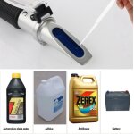 Rfractomtre antigel automobile rz115, point de conglation, ure adblue, batterie, fluide, verre, testeur ...