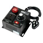 Rgulateur de vitesse de ventilateur ca monophas dadr - 4000w, prise cn