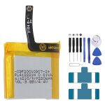 Remplacement de batterie li - polym�re 200mah pl402120v pour huami amazifit ares bip / gtr, remarque ...