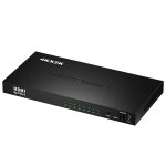 R�partiteur hdmi 1 x 8 full hd 1080p avec interrupteur, prise en charge 3d et 4k x 2k