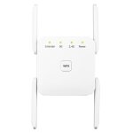 Le rpteur d'extension wifi 1200mbps 2. 4g / 5g prend en charge le port ethernet prise amricaine blanche ...