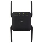 Le rpteur d'extension wifi 1200mbps 2. 4g / 5g prend en charge le port ethernet prise ue noire