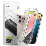 Ringke iphone 16 pro max screen protector premium easy slide tempered glass 9h with installation jig ...