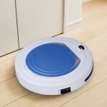 Robot nettoyeur mnager  balayage tocool tc - 350 smart pour aspirateur avec tlcommande (bleu)