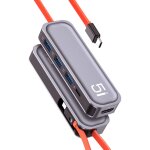 Rock tr21 usb - c / type - c à hdmi + usb3. 0 x 3 + pd 4k 60hz 5 en 1 station d'accueil Rock tr21 usb - c / type - c à hdmi + usb3. 0 x 3 + pd 4k 60hz 5 en 1 station d'accueil