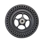 Roue avant pneumatique pleine cellulaire de 6 pouces pour fauteuil roulant sida / motus