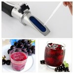 Rz121 alcool rfractomtre cration de vin sucre de sucre de raisin 0 ~ 25% concentration d'alcool 0 ...