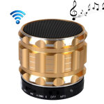 S28 enceinte portable stéréo bluetooth avec fonction mains libres (or) S28 enceinte portable stéréo bluetooth avec fonction mains libres (or)