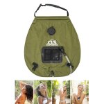 Sac de bain en plein air bouillotte solaire de camping autonome 20l sac de stockage d'eau (vert armée) ... Sac de bain en plein air bouillotte solaire de camping autonome 20l sac de stockage d'eau (vert armée) ...