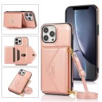 Sac de carte crois multifonctionnel tpu + coque arrire pu avec support et portefeuille de cartes et ...