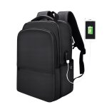 Sac  dos d'ordinateur dcontract sj01 avec port de chargement usb, taille: 13 - 15 pouces universel ...
