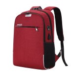 Sac � dos pour ordinateur portable sacs d �cole sac � dos de voyage anti - vol avec port de chargement ...
