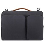 Sac  main en nylon tanche pour ordinateur portable pour ordinateurs portables 13 - 14 pouces avec sangle ...