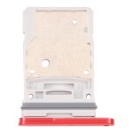 Pour samsung galaxy s20 fe 5g sm - g781b plateau de carte sim + plateau de carte micro sd (rouge)