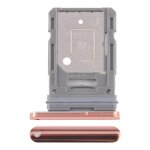 Pour samsung galaxy s20 fe sm - g780f plateau de carte sim d'origine (orange)