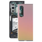 Pour samsung galaxy z fold3 5g sm - f926b couvercle arri�re de la batterie en verre (or)