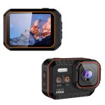 Sc002 4k / 60fps ip68 �tanche wifi hd mini cam�ra de plong�e de sports en plein air, couleur : noir + ...