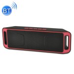 Sc208 haut - parleur bluetooth de lecture de musique multifonctions, prise en charge des appels mains ...