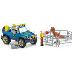 Schleich dinosaures 41464 tout - terrain av. avant - poste di.