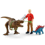 Schleich dinosaures 41465 attaque tyrannosaurus rex