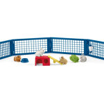 Schleich vie  la ferme 42500 cabane p. lapins &cochons d'inde