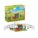 Schleich vie � la ferme 42529 station de lavage de vaches