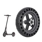 Pour scooter �lectrique xiaomi m365, roue arri�re de 8, 5 pouces, pneu en nid d'abeille solide absorbant ...