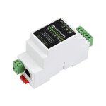 Serveur srie waveshare din rail rs485 vers rj45 avec fonction poe