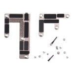 Set de feuille de fer  batterie lcd avec autocollant + vis pour iphone 12 pro max