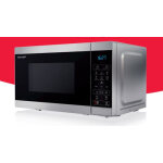 Sharp yc - ms02es 20l 800w / touch control / silver