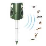 Sjz026 rpulsif pour animaux d'extrieur  nergie solaire ultrasonique  360 degrs