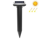 Sjz038 répulsif à ultrasons solaire étanche pour rats à ultrasons extérieur, couleur : noir Sjz038 répulsif à ultrasons solaire étanche pour rats à ultrasons extérieur, couleur : noir