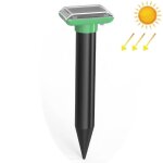 Sjz038 répulsif à ultrasons solaire étanche pour rats à ultrasons extérieur, couleur : vert Sjz038 répulsif à ultrasons solaire étanche pour rats à ultrasons extérieur, couleur : vert