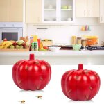 Sk116 2pcs petits pi�ges � mouches � fruits � la citrouille fruit flying worm catcher (rouge)