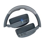 Skullcandy crusher evo bluetooth wireless over - ear headphones, bt 5. 0, gray eu (s6evw - n744)