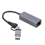 Sl - 017 usb3. 0 gigabit rseau type - c vers port rseau hub usb