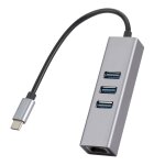 Sl - 030 usb - c / type - c vers gigabit ethernet rj45 et 3 adaptateurs usb 3. 0 convertisseur hub (gris) ... Sl - 030 usb - c / type - c vers gigabit ethernet rj45 et 3 adaptateurs usb 3. 0 convertisseur hub (gris) ...