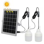 Snf - 0092 6w ampoule d'�clairage de lanterne solaire ext�rieure ip44 led �tanche un pour deux syst�me ...